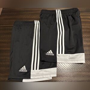 Adidas (2pc Bundle) Boys Moisture Control Soccer Shorts Size XL